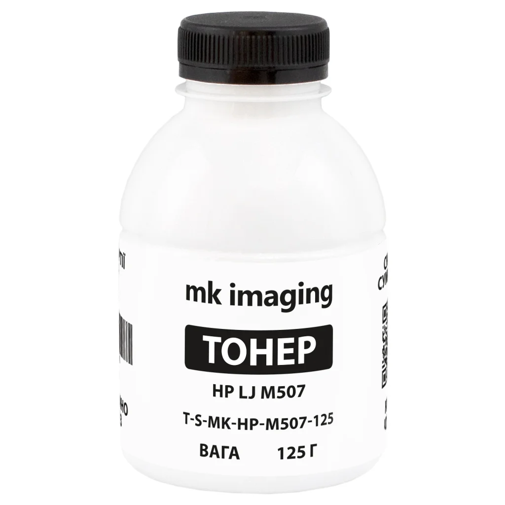 Тонер HP LJ M507, 125g MK Imaging (TSM-UT1910B-125)