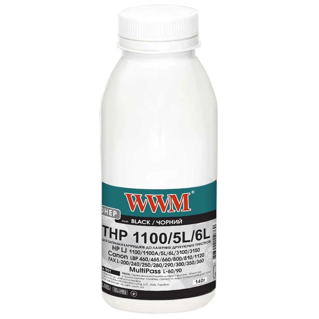 Тонер HP LJ1100/5L/6L WWM (TB31)