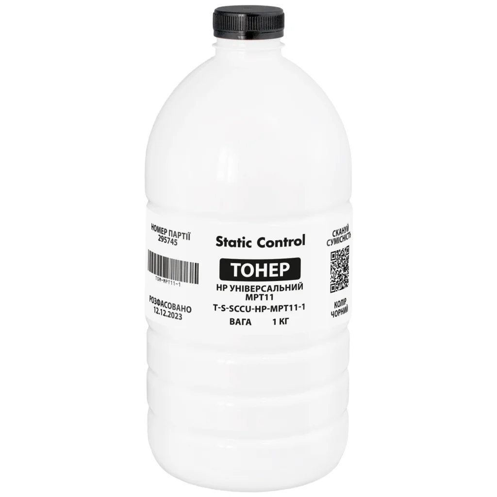 Тонер HP/Canon MPT11 фасовка VM 1кг SCC Patron (TSM-MPT11-1)