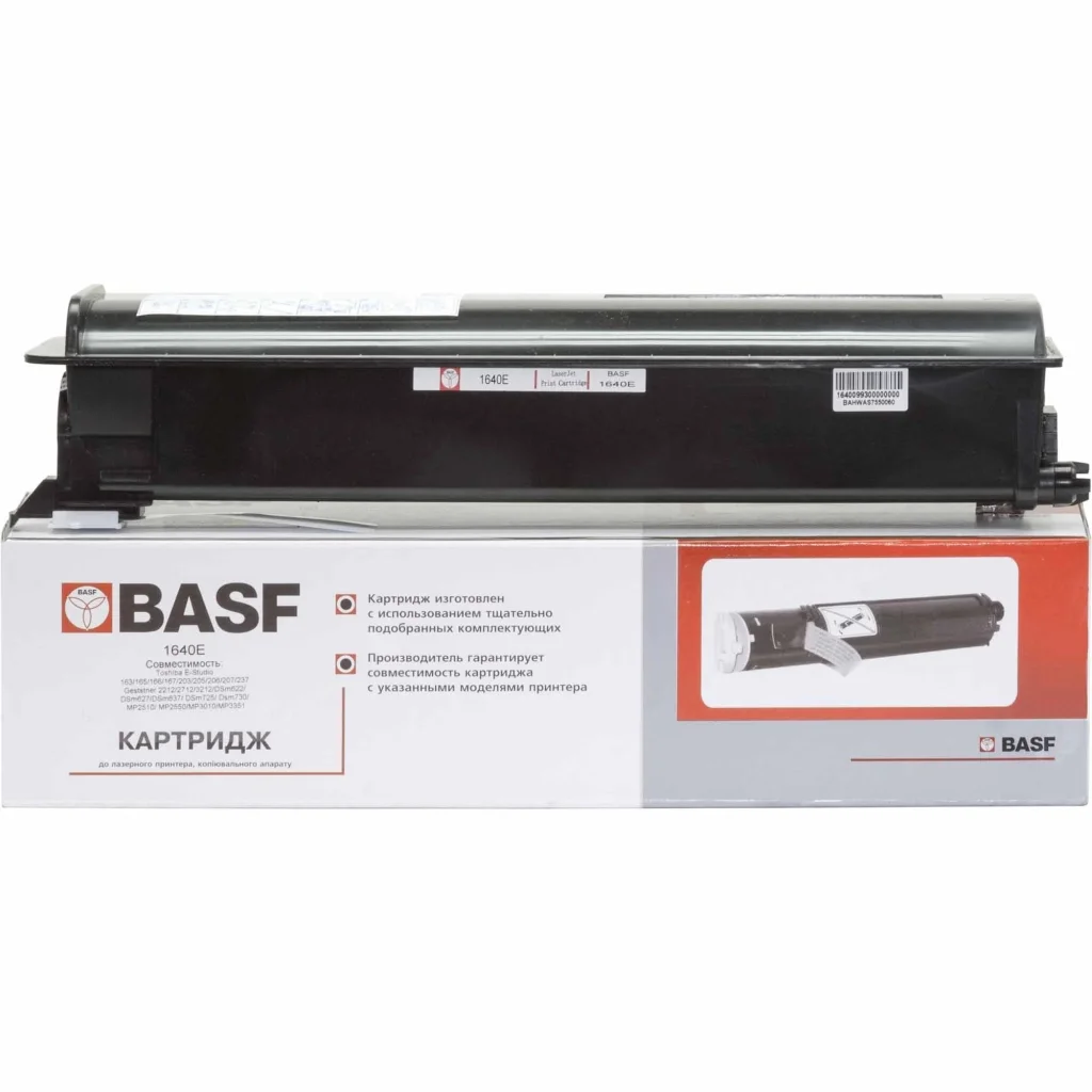 Тонер-картридж BASF Toshiba T-1640E/ E-Studio 163/203/207/237 (BASF-KT-T1640)