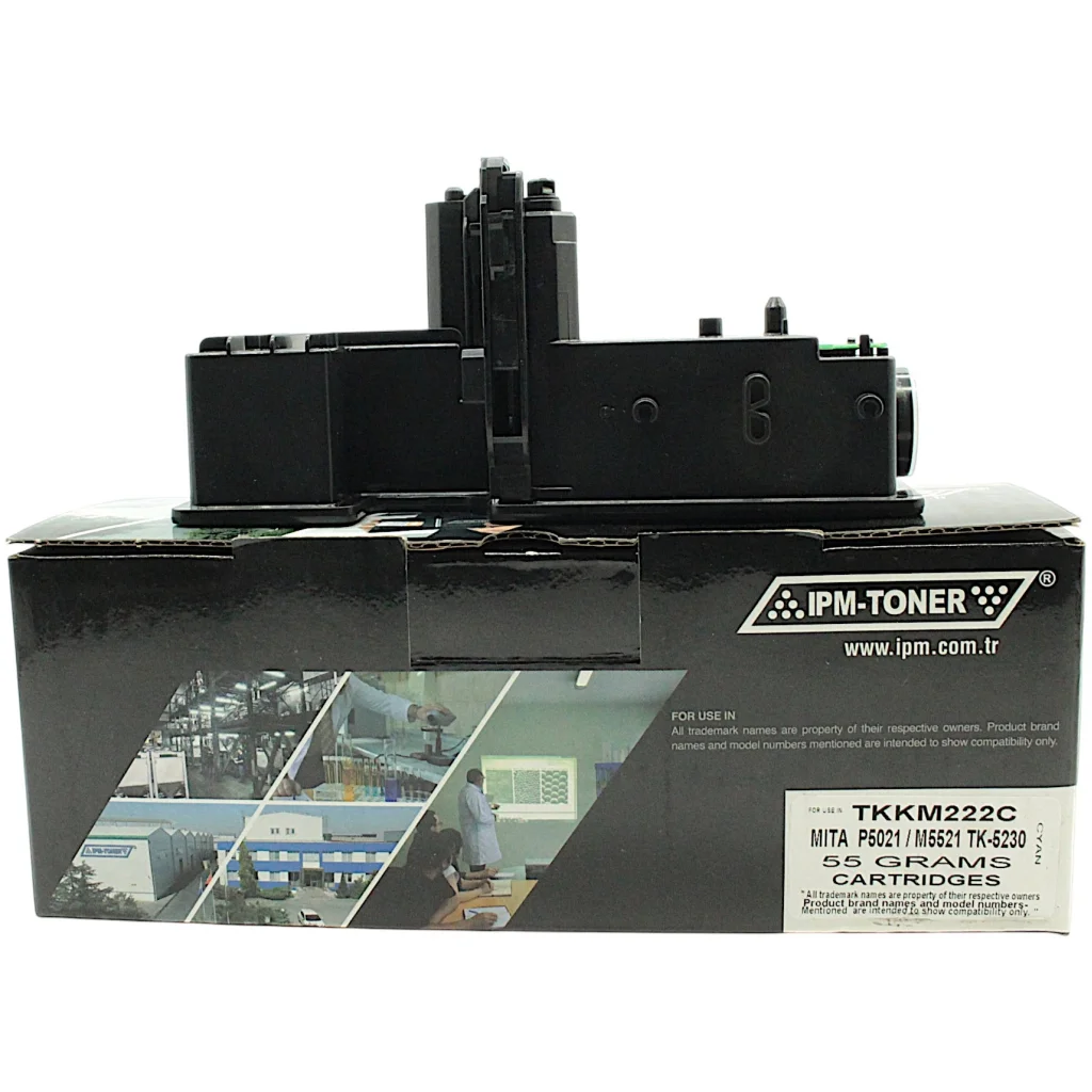 Тонер-картридж IPM Kyocera TK-5230, Cyan, 70г/туба/chip (TKKM222C)