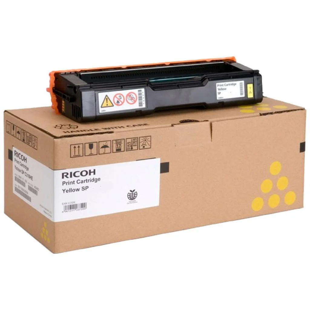 Тонер-картридж Ricoh SPC231/SPC232/SPC242/SPC320 Yellow 6K (406482/406486/406494/407635/407639)