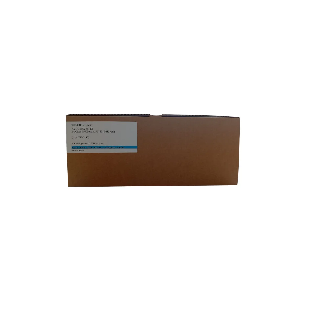 Тонер-картридж Tomoegawa KYOCERA TK-5140C/1T02NRCNL0 Cyan + chip (PY443Y.140C)