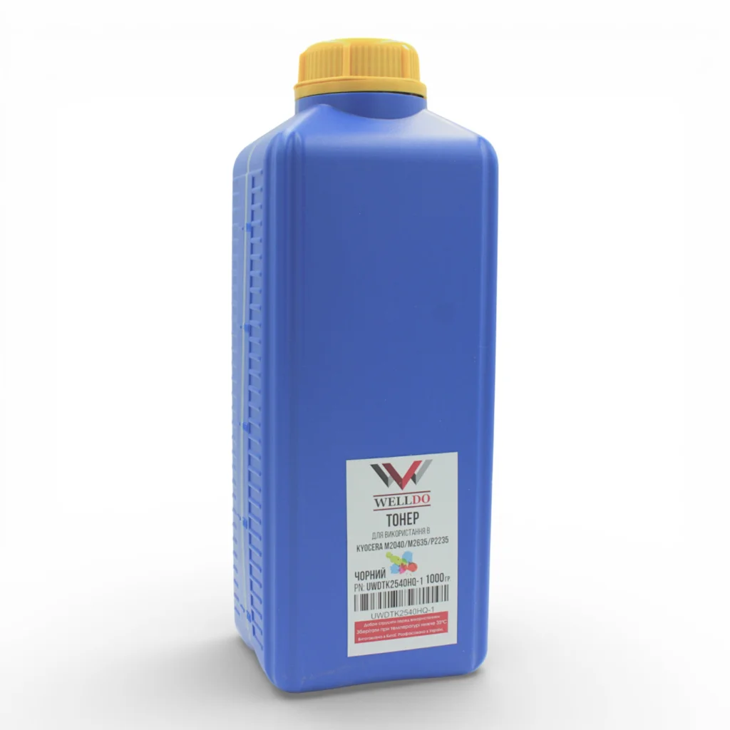 Тонер Kyocera ECOSYS M2040/2135/2540/TK-1150/1160/1170, high quality фас. 1kg Welldo (UWDTK2540HQ-1)