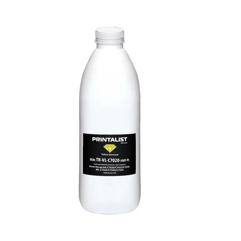 Тонер Printalist Xerox Ph 6510, 500g Yellow (TR-VL-C500-500Y-PL)