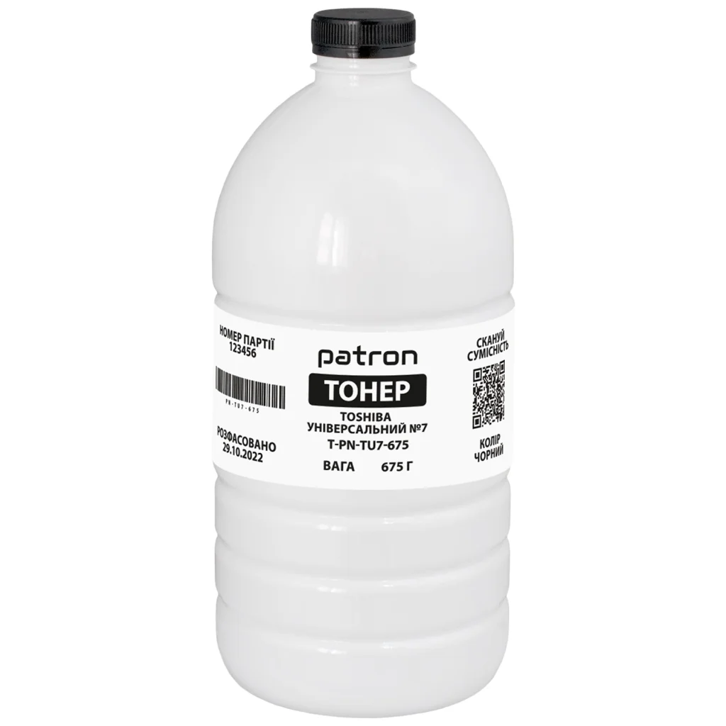 Тонер Toshiba universal 7, 675 г Patron (PN-TU7-675)