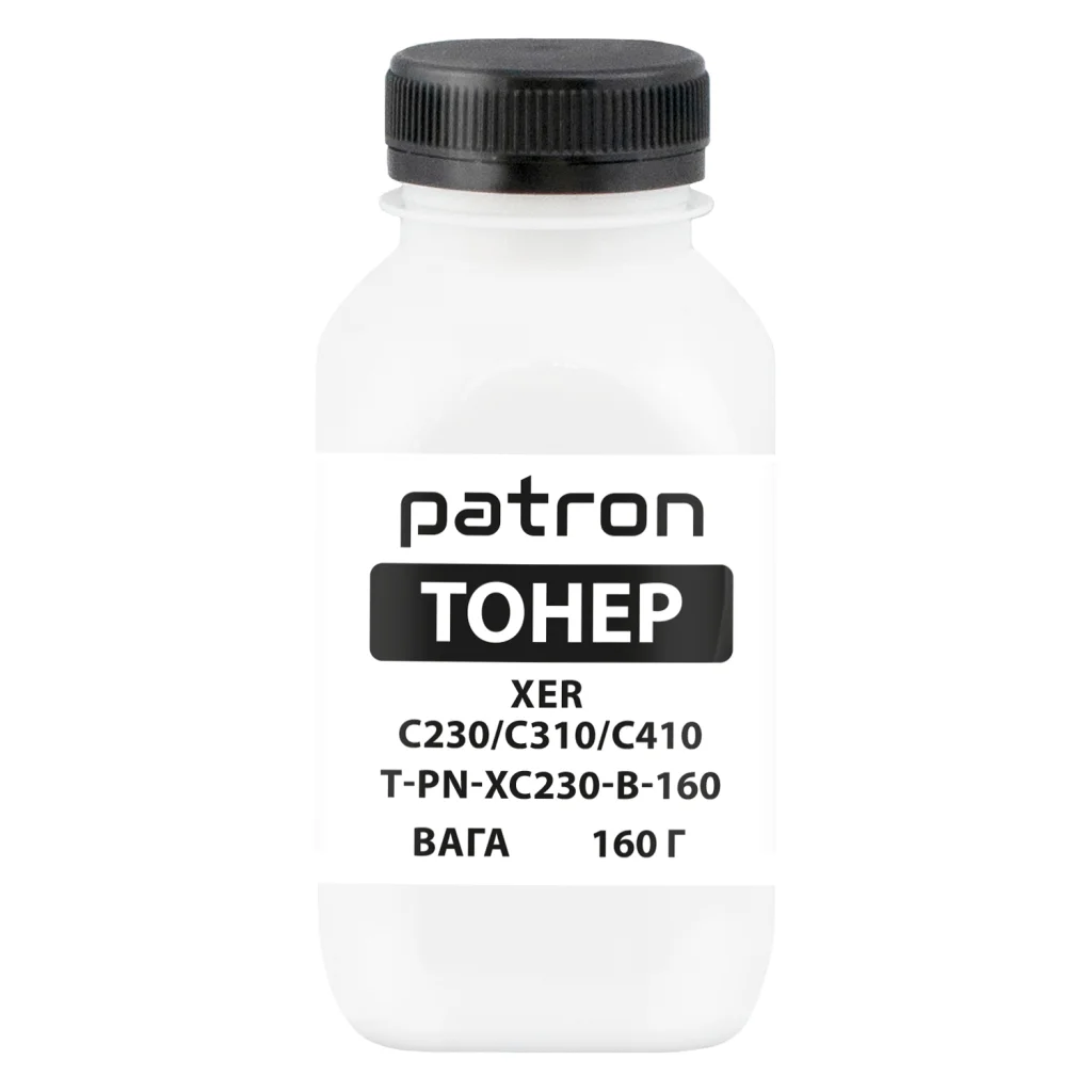 Тонер XER C230/C310/C410, 160 г, Black Patron (PN-XC230-B-160)