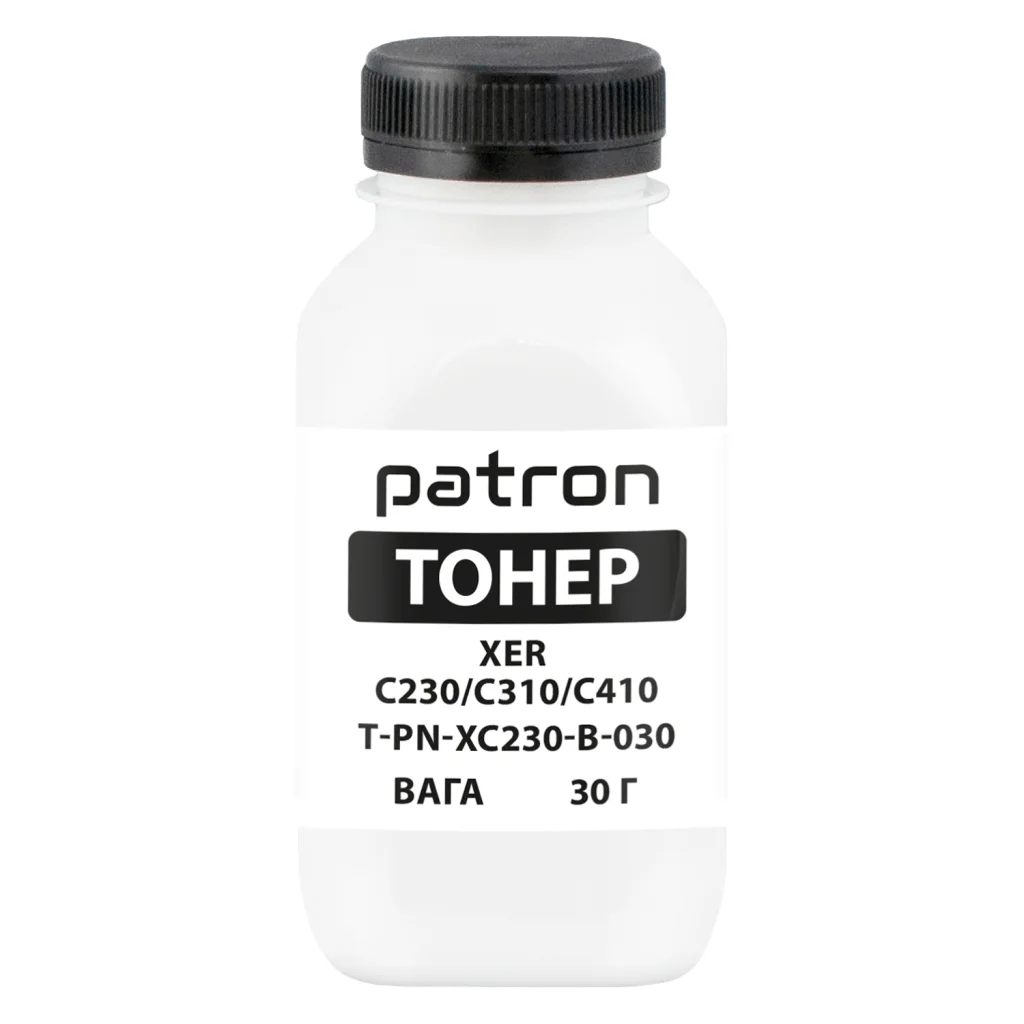 Тонер XER C230/C310/C410, 30 г, Black Patron (PN-XC230-B-030)