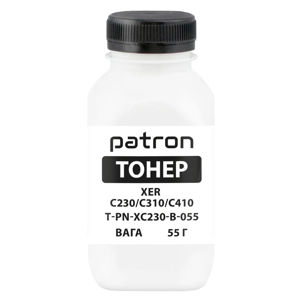 Тонер XER C230/C310/C410, 55 г, Black Patron (PN-XC230-B-055)