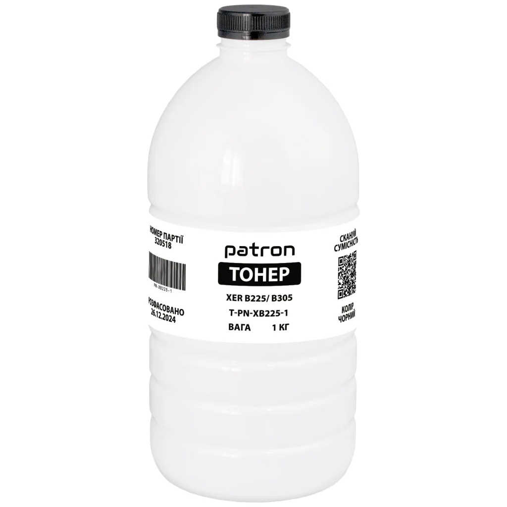 Тонер Xerox B225/B305, 1 кг Patron (PN-XB225-1)