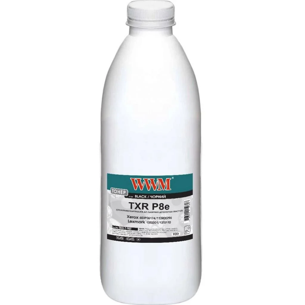Тонер Xerox P8e/Optra E310, 900г WWM (TB55-7-900)