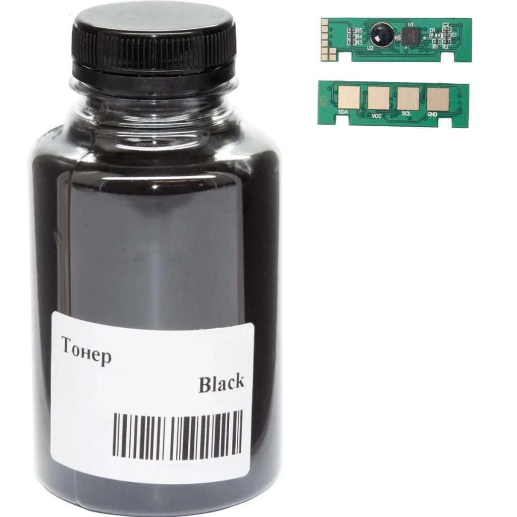 Тонер Xerox Phaser 3330/WC 3335 450г 15K Black chip АНК (3204488)