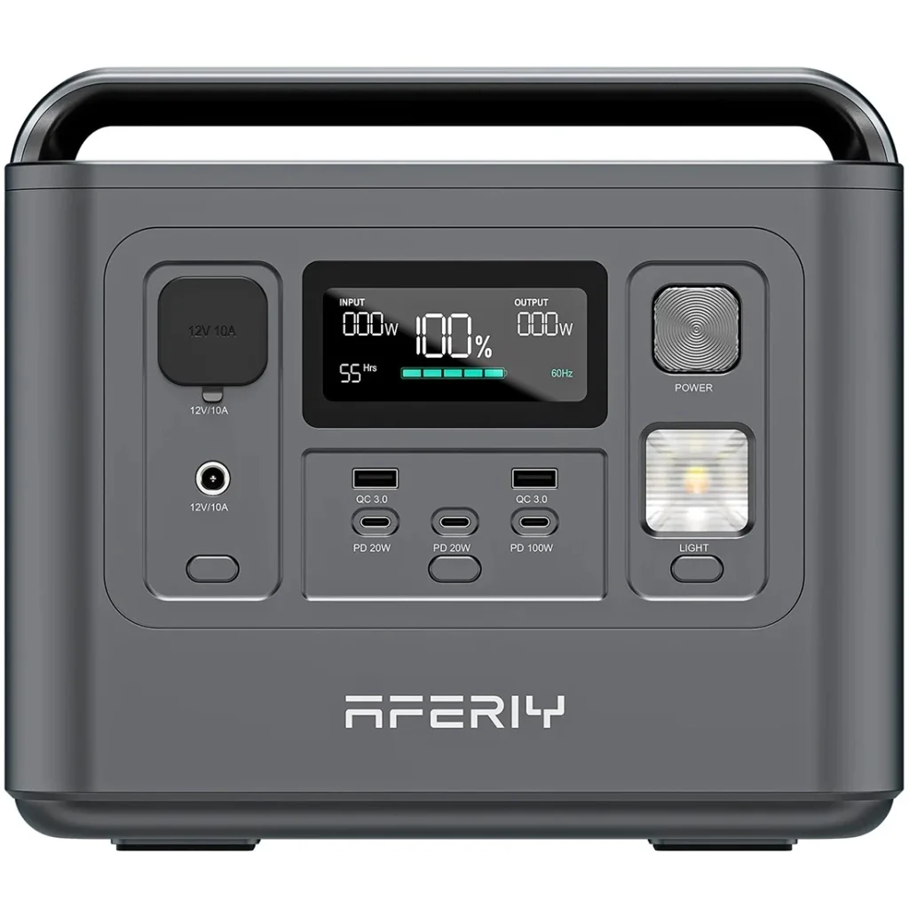Зарядна станція Aferiy AF-P010, 800W, 512Wh (Aferiy AF-P010)