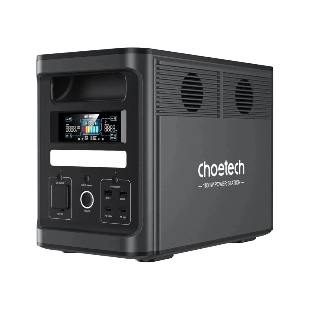 Зарядна станція Choetech 1800W 1536Wh (BS065-BQB)