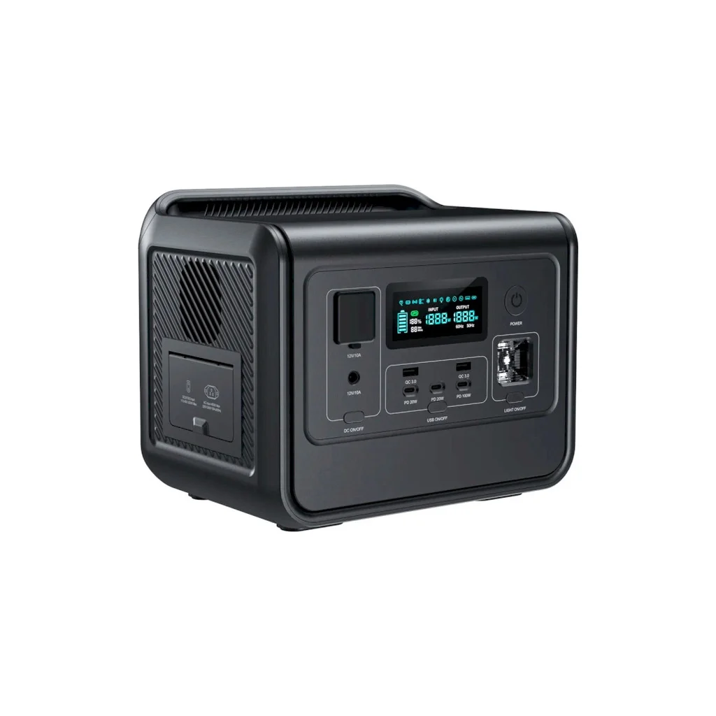 Зарядна станція Choetech BS060-EU-GY, 800W (BS060-EU-GY)