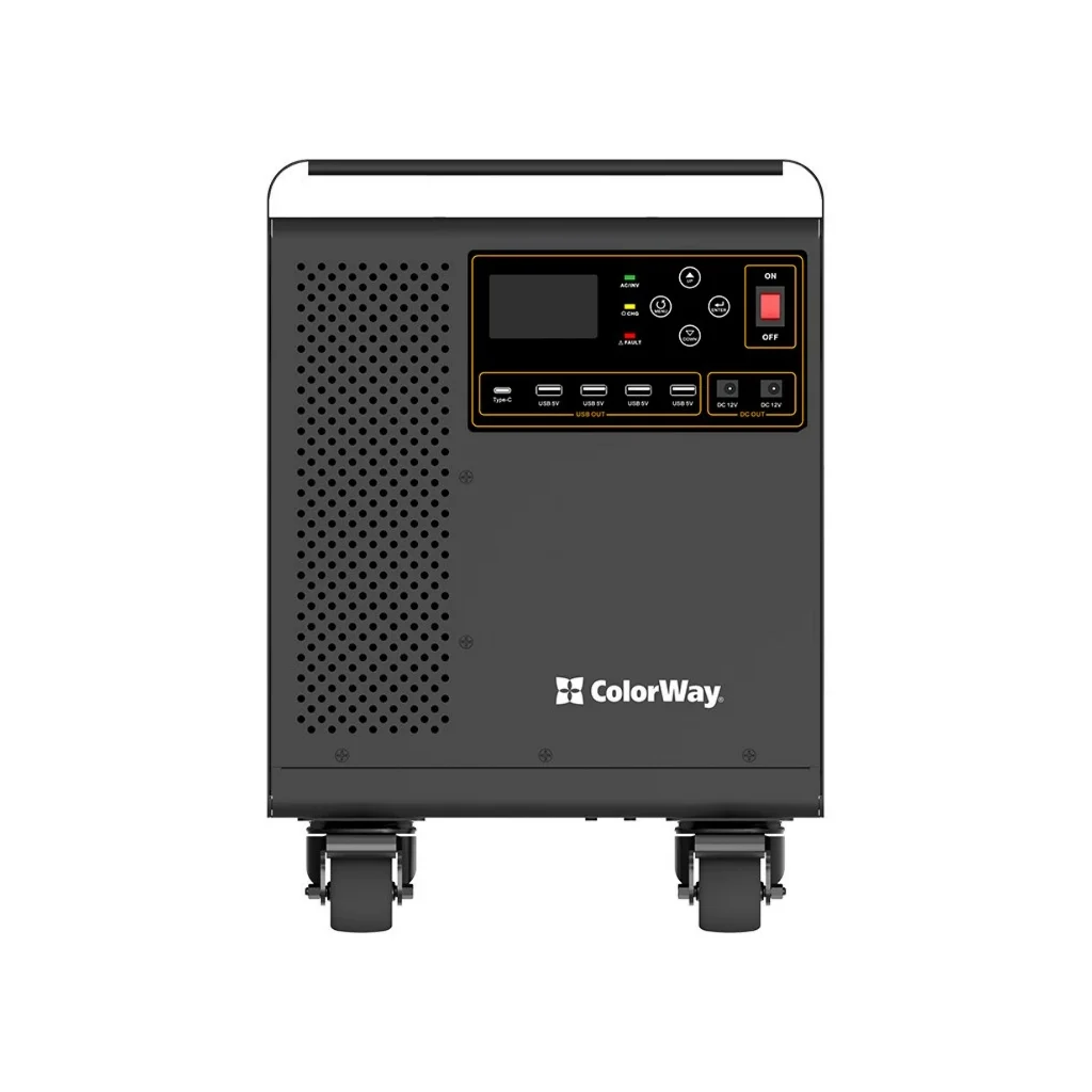 Зарядна станція ColorWay 3000W, 3200Wh (CW-PR-3K3W-01)