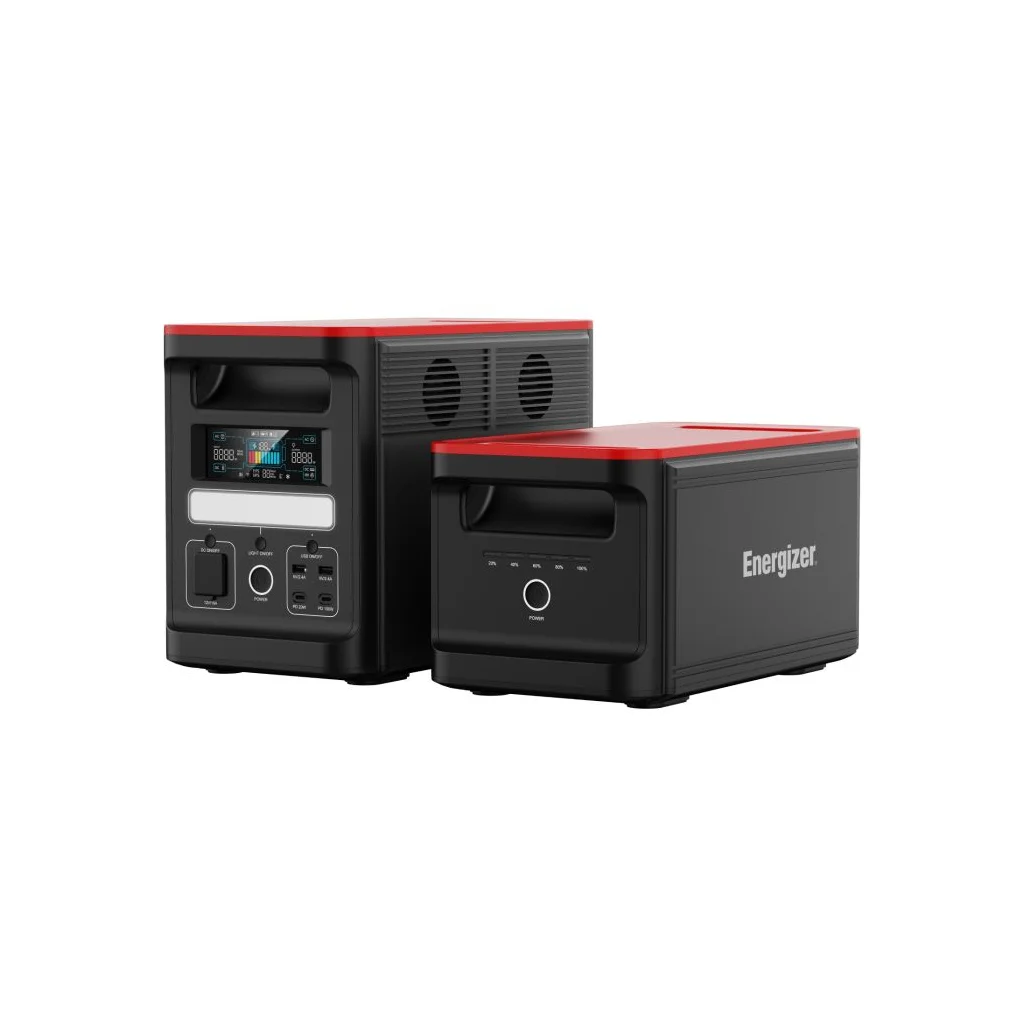 Зарядна станція Energizer 1800W, 1536Wh + Батарея Extra Battery LiFePo (PPS1500W2F+1500W2FBA)