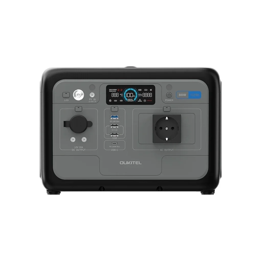 Зарядна станція OUKITEL P800 800W 512Wh (P800)