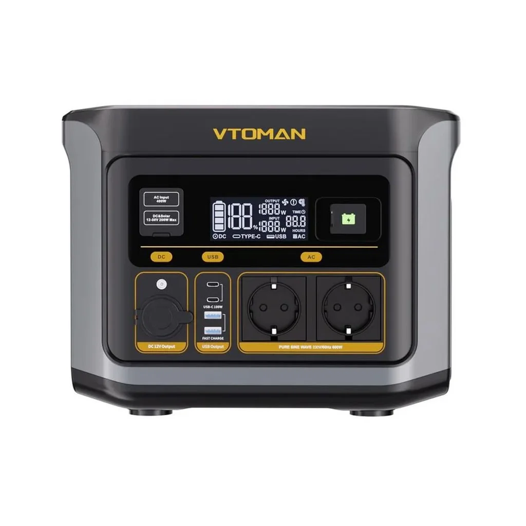 Зарядна станція Vtoman FlashSpeed 600 499Wh (FlashSpeed 600)