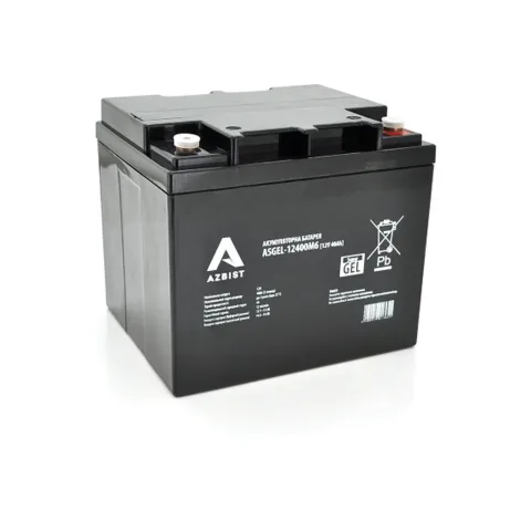 Батарея до ДБЖ AZBIST 12V 40 Ah Super GEL (ASGEL-12400M6)