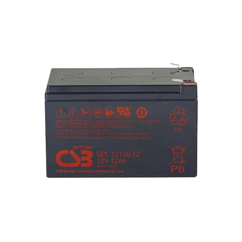 Батарея до ДБЖ CSB 12В 12 Аг (GPL12120 F2)