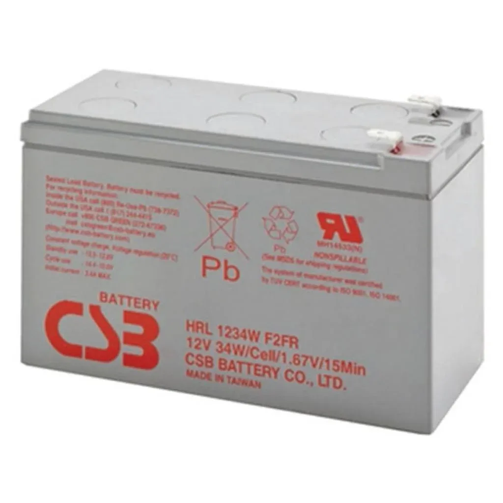 Батарея до ДБЖ CSB 12V 9Ah (HRL1234WF2FR) (HRL1234WF2FR)