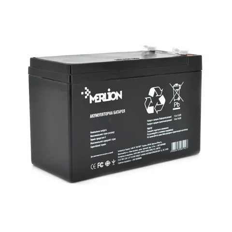Батарея до ДБЖ Merlion GP1290F2B 12V-9Ah (GP1290F2B)