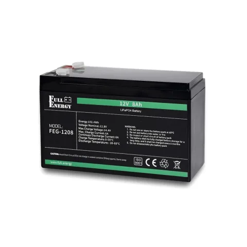 Батарея LiFePo4 Full Energy FEG-128, 12,8В 8Аг (FEG-128-1)