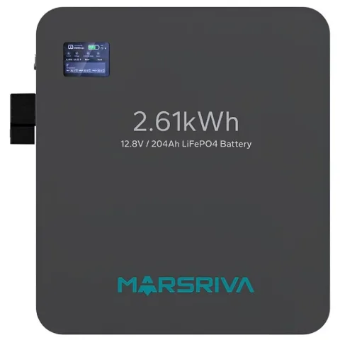 Батарея LiFePo4 Marsriva 12.8V 204Ah 2.61kWh (MR-LFP12-200-WMD)