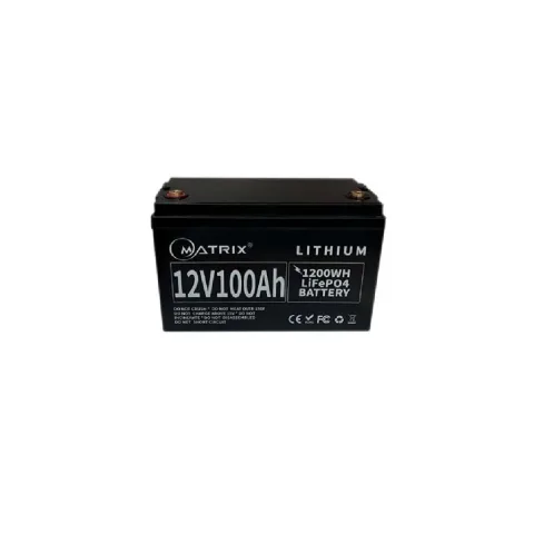 Батарея LiFePo4 Matrix 12.8V-100Ah 1,28kWh (MLR 12100)