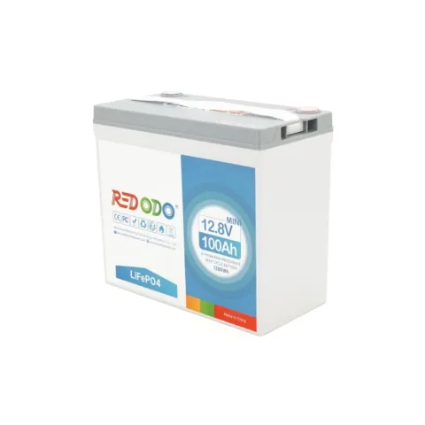 Батарея LiFePo4 Redodo 12.8V 100Ah, 1280Wh, BMS 100A, Mini (R12V100-100-MINI16-A60)