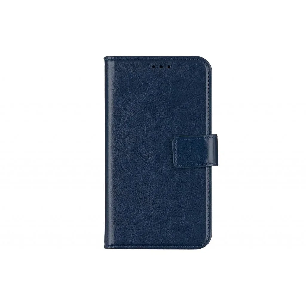 Чохол до мобільного телефона 2E Basic 4.5-5`` (< 140*70*10 мм), ECO LEATHER, Navy (2E-UNI-4.5-5-HDEL-NV)