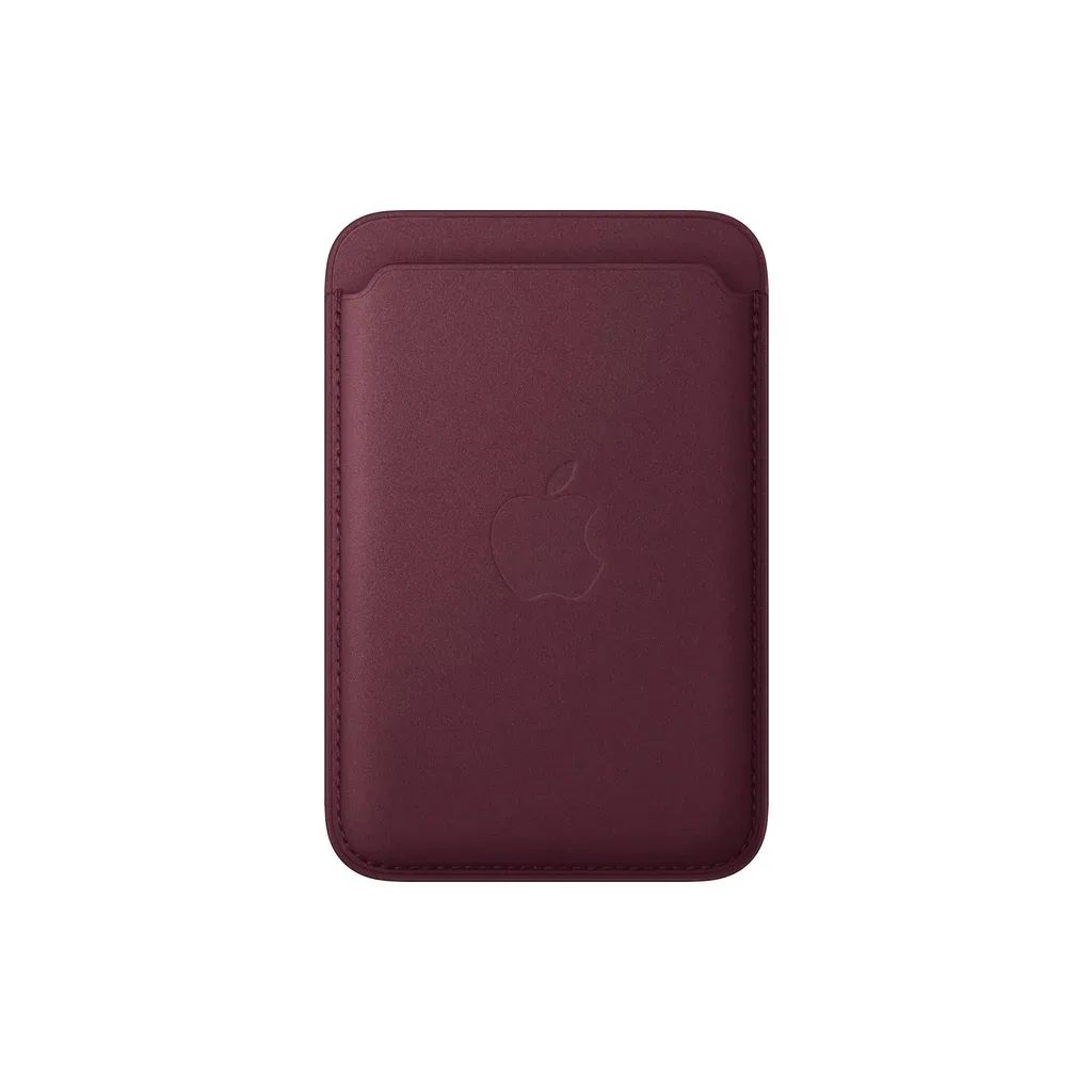 Чохол до мобільного телефона Apple FineWoven Wallet MagSafe iPhone Burgundy (MK9H4ZM/A)