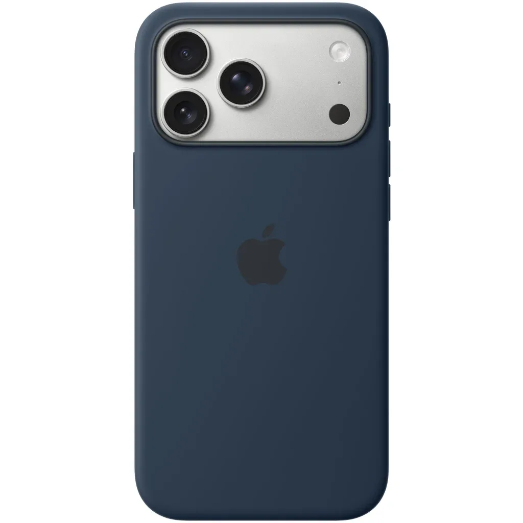 Чохол до мобільного телефона Apple iPhone 17 Pro Max Silicone with MagSafe Midnight Mode A3560 (MGFP4ZM/A)