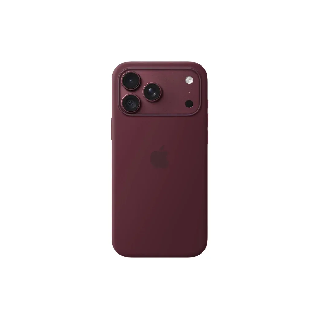 Чохол до мобільного телефона Apple Silicone MagSafe iPhone 18 Pro Max Burgundy (MK914ZM/A)