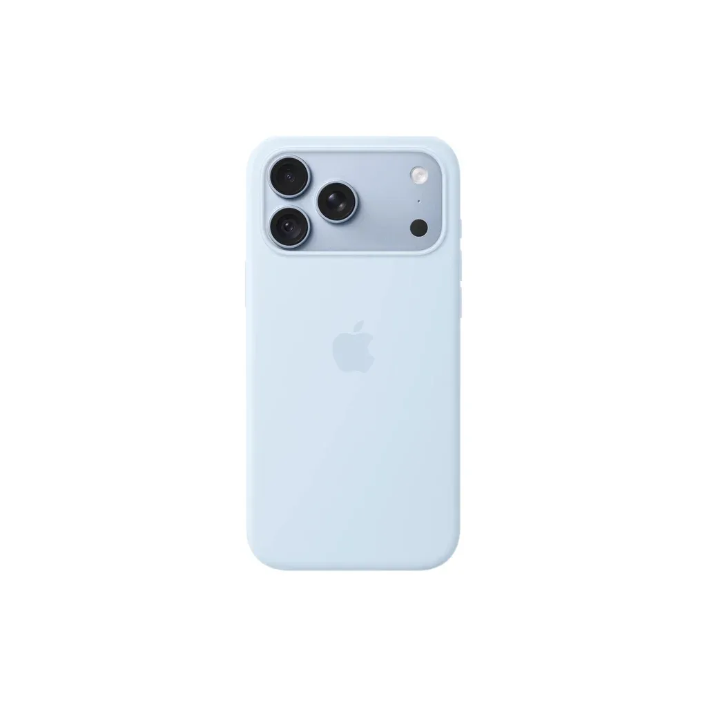 Чохол до мобільного телефона Apple Silicone MagSafe iPhone 18 Pro Max Crisp Blue (MK934ZM/A)