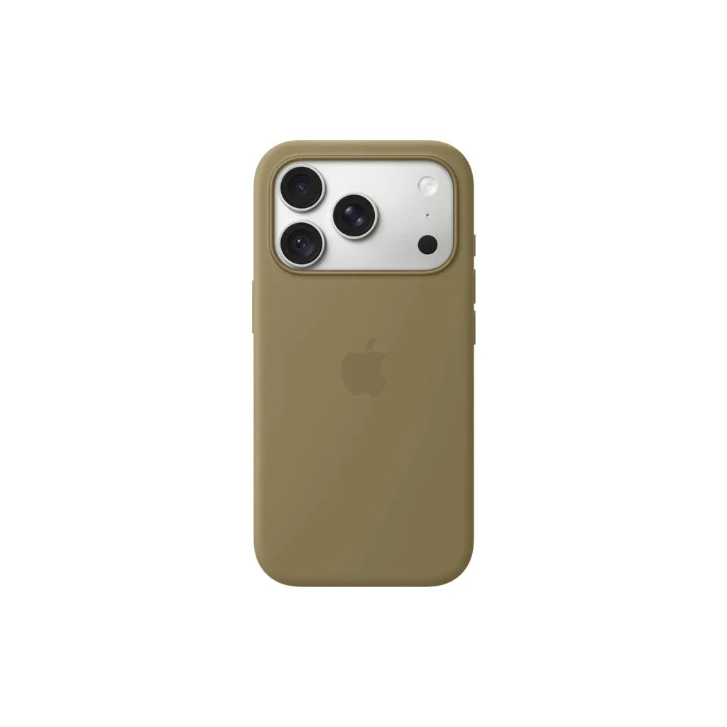 Чохол до мобільного телефона Apple Silicone MagSafe iPhone 18 Pro Olive (MK8V4ZM/A)