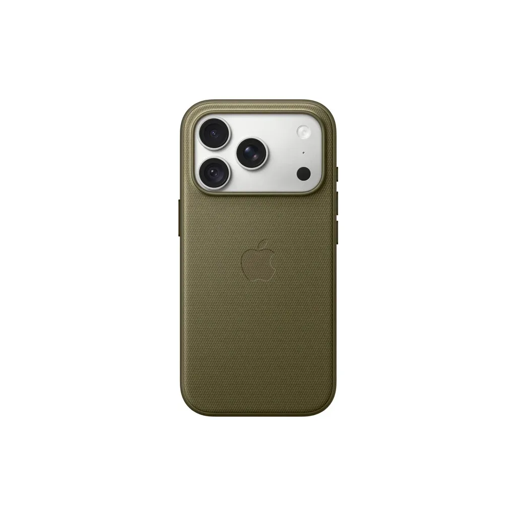 Чохол до мобільного телефона Apple TechWoven MagSafe iPhone 18 Pro Olive (MKD34ZM/A)