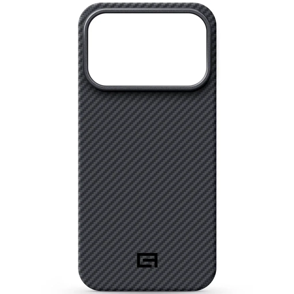 Чохол до мобільного телефона Armorstandart BlackIcon Aramid Twill MagCase Apple iPhone 17 Pro Black (ARM90149)
