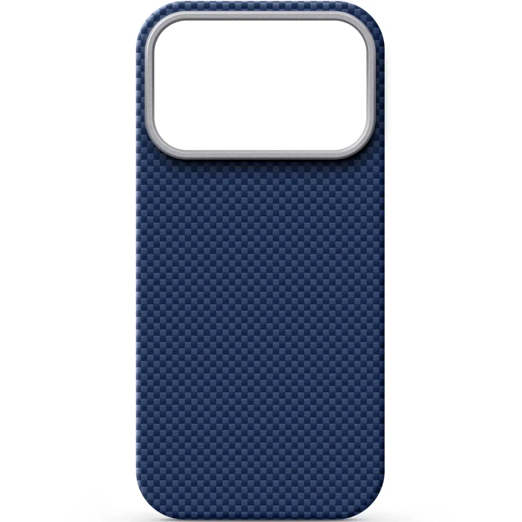 Чохол до мобільного телефона Armorstandart BlackIcon Kevlar MagCase Apple iPhone 17 Pro Dark Blue (ARM91400)