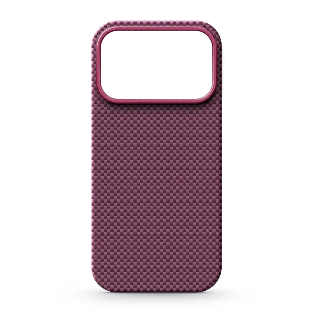 Чохол до мобільного телефона Armorstandart BlackIcon Kevlar MagCase Apple iPhone 18 Pro Dark Cherry (ARM92843)