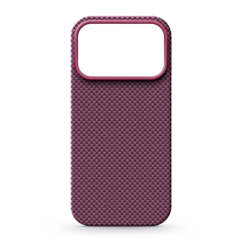 Чохол до мобільного телефона Armorstandart BlackIcon Kevlar MagCase Apple iPhone 18 Pro Dark Cherry (ARM92843)