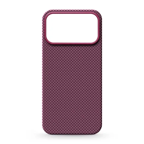 Чохол до мобільного телефона Armorstandart BlackIcon Kevlar MagCase Apple iPhone 18 Pro Max Dark Cherry (ARM92844)