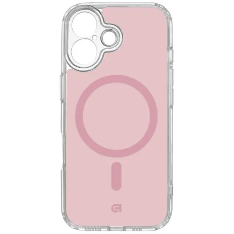 Чохол до мобільного телефона Armorstandart Clear Hybrid MagCase Apple iPhone 17 Pink (ARM91741)