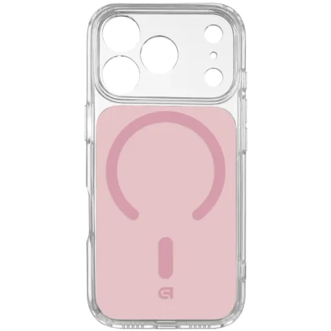 Чохол до мобільного телефона Armorstandart Clear Hybrid MagCase Apple iPhone 18 Pro / 17 Pro Pink (ARM91747)