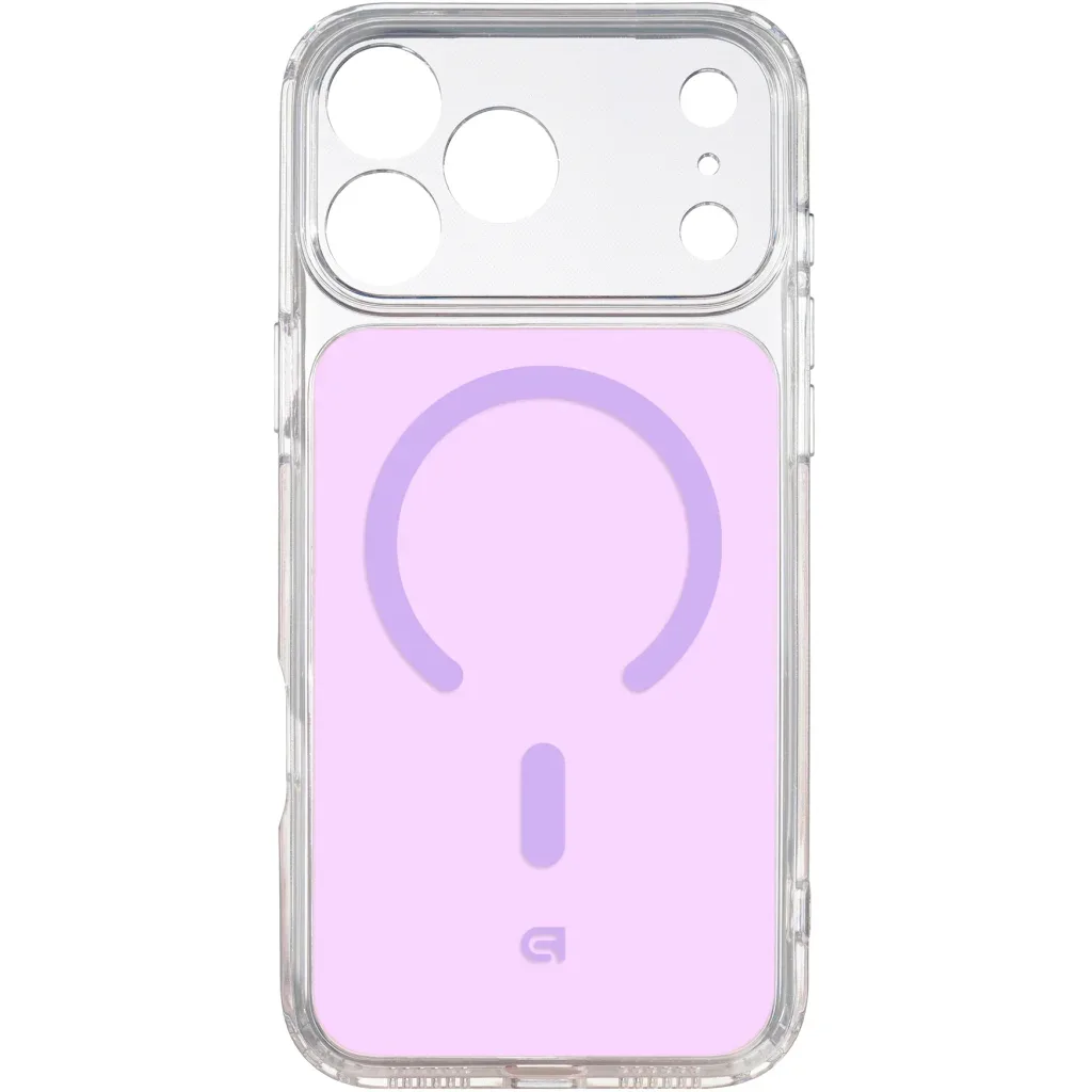 Чохол до мобільного телефона Armorstandart Clear Hybrid MagCase Apple iPhone 18 Pro Max / 17 Pro Max Lavender (ARM91751)