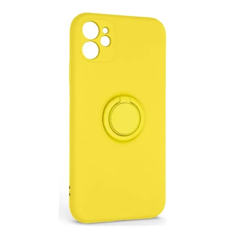 Чохол до мобільного телефона Armorstandart Icon Ring Apple iPhone 11 Yellow (ARM68645)