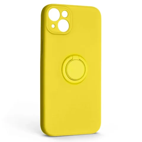 Чохол до мобільного телефона Armorstandart Icon Ring Apple iPhone 14 Plus Yellow (ARM68700)