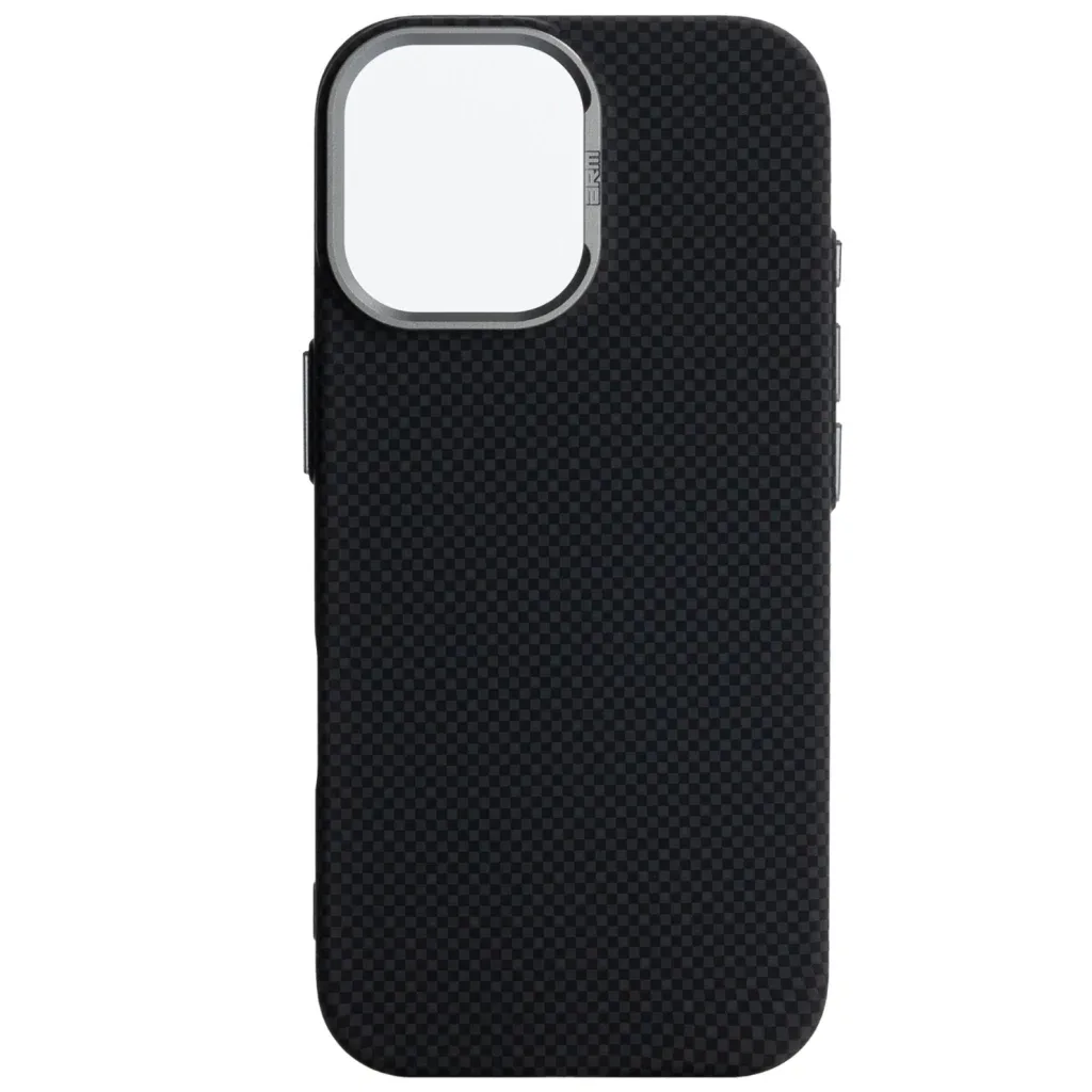 Чохол до мобільного телефона Armorstandart LikeCarbon2 MagCase Apple iPhone 17 Kevlar Black (ARM88379)