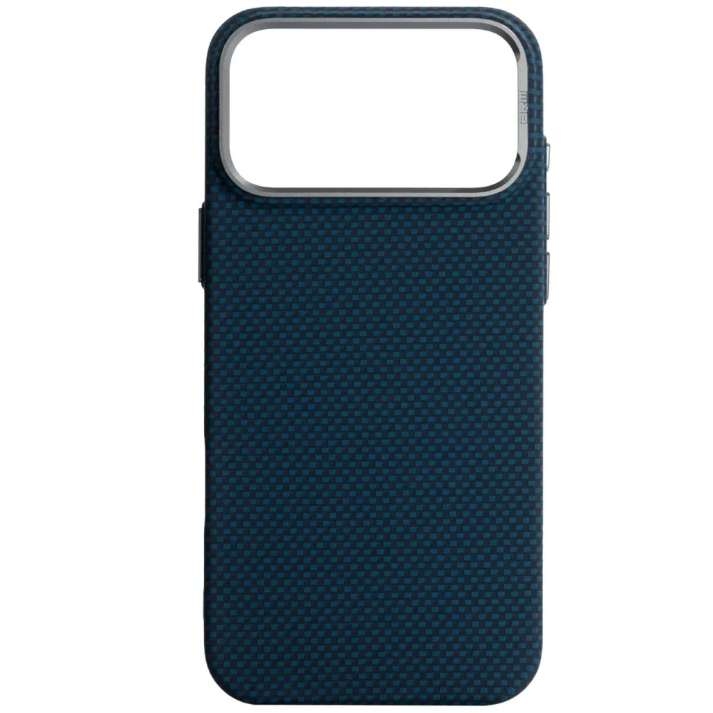 Чохол до мобільного телефона Armorstandart LikeCarbon2 MagCase Apple iPhone 17 Pro Max Kevlar Dark Blue (ARM88553)